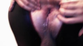 Chubby inflatable sextoy anal stretching fat booty gape enormous