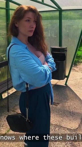 HUNT4K. Redhead babe was really shy to fuck while girlfriend was watching   Clip 1