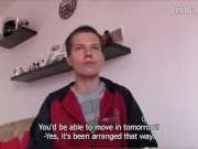 DEBT DANDY 244 -  Shy & Skinny Twink Gets Pounded By A Big Cock To Pay His Rent