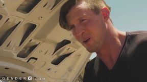 GenderX Khloe Kay Fucks Hiking To Big Cock Fills Her Hot Tiny Tits