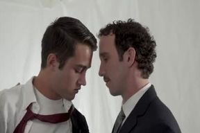 Church twink Spitroasted By meaty penises