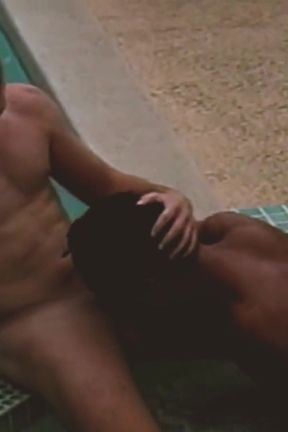 Gay Island Scene-4_gay Anal Threesome in the Pool with a Latino Friend