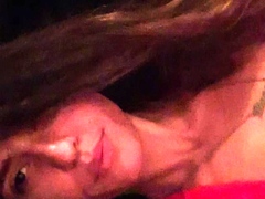 Tattoed Amateur Webcam Girl Hot Dildo Action Masturbation