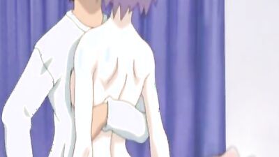 Sexy cosplay babes dominate nerdy guy with scissoring and hardcore sex