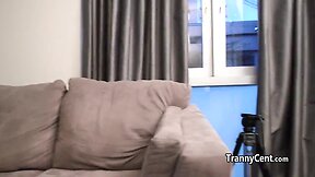 Giant schlong guy fuck tight ladyboy booty