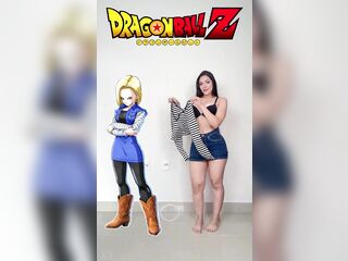 Androide eighteen cosplay
