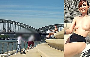 Public ass flashing by jeny smith in cologne —