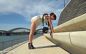 Public ass flashing by jeny smith in cologne —