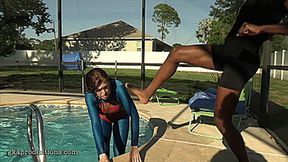 Supergrrl Made To Struggle In The Water By Evil Villainess (HD 1080p MP4)