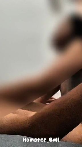 Stunning moment from &quot;A MILF Learns to Put on a Condom and Fuck with Thick Hair&quot;