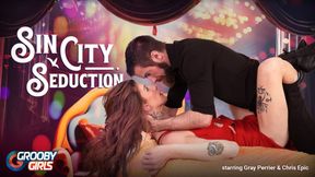 GROOBYGIRLS - Sexy Gray Perrier Intimate Sex Moment