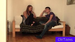 samual and abby in her dorm