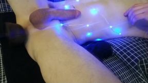 Gay Vac-U-Lock Machine rams BBC 9 inch deep into Ebony ass raw