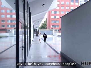 HUNT4K. Naomi Love is cheating on her BF in front of him