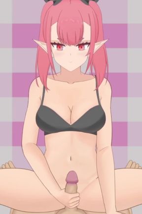 Hot cowgirl action in an adult animation game