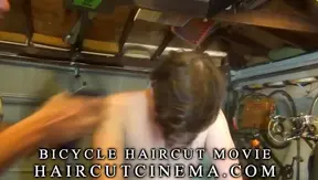 Jacob Gets Intimate Head Shave During Bondage Bike Session