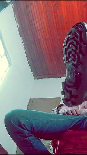 Cum! Jeans Fetish