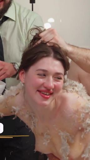 BRIDE4K. If you want to be part of our family, you must participate in the orgy   Clip 3