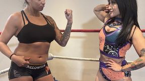 Miss Big D Punishes Esmerelda With 8x The Piledrivers!