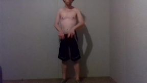 Trying Clothes; Playing, Dressing and Undressing - Track Shorts, Shoes and Socks Pt 1