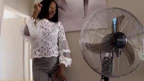 South African Ebony Babe Busted Open By Big White Cock Producer