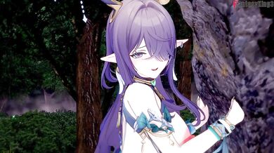Lauma POV sex in the forest like a cursed therian