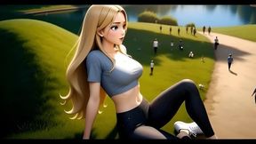 Giantess's Voracious Day in the Park