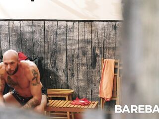 HungFuckers - Underneath the Strap Video 1 Bastian Karim and Guillaume Wayne