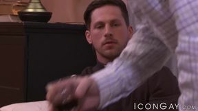 Closeted married dude Brendan Cage loved the priests hung dick