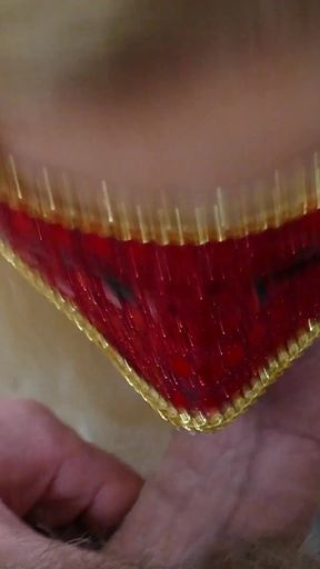 Perverted MILF on Her Knees to Get a Taste of That Big Cock