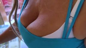 Milf Wanted To Drink Tea But Gave To Touch Her Tits And Anal Sex