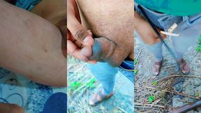 twink with small penis funny masturbating and pissing