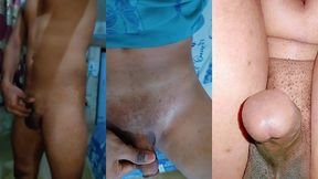 twink with small penis funny masturbating and pissing