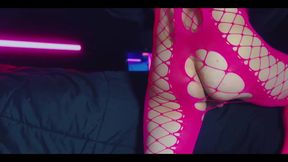 Femboy in Sexy Pink Lingerie - Big Booty