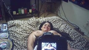 BEHIND THE SCENES OF PORN SHOOT FIRST TIMER NATURAL BIG BREAST BOMBSHELL FEELS THE ITALIAN POUND MACHINE