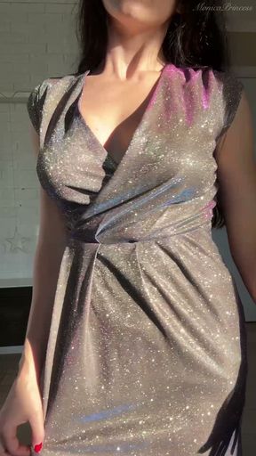 Outfits Try on Modeling, Edging, Oil on Body, Masturbation, Orgasm