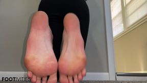 Sexy Foot Workout POV Ivys Feet Fetish