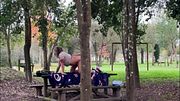 Stepmother gets caught having sex outdoors - Noah X Vitoria 520