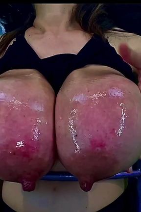 Udders Whipped 100 Lashes on H Cup Tits