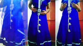 indian gay crossdresser gaurisissy xxx sex in blue lehanga