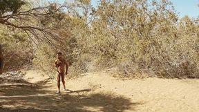 the curious clown  super orgy with viktor rom, pablo y sebas & leo bulgari - cruising at maspalomas dunes!!! - full video!!!