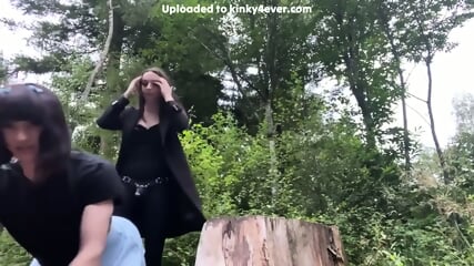 Sissy Pegged In Public