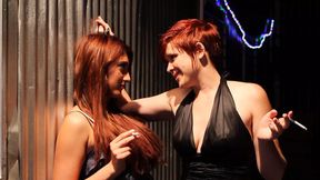 Two consenting teenage cuties indulge in passionate queer lustful encounters