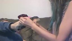 Citrine and April Foot Fetish