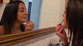 behind the scenes, maya and luca adventure with trans kendall.