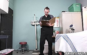 Christian Ace examines and fucks his stepdad Alonzo Diaz