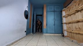 Skinny slave carrying his tall and strong master by Vittor Lamborghini and Victor full HD