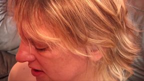 Nasty German slut fucked by two horny dudes