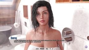 Horny Stepbro Accidently Walks Into His Busty Step Sister in the Shower - 3D Hentai Animated Porn - Life in Santa County