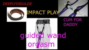 GUIDED ORGASM WITH A WAND (AUDIO ROLEPLAY) INTENSE GUIDED ORGASM GRAB YOUR WAND